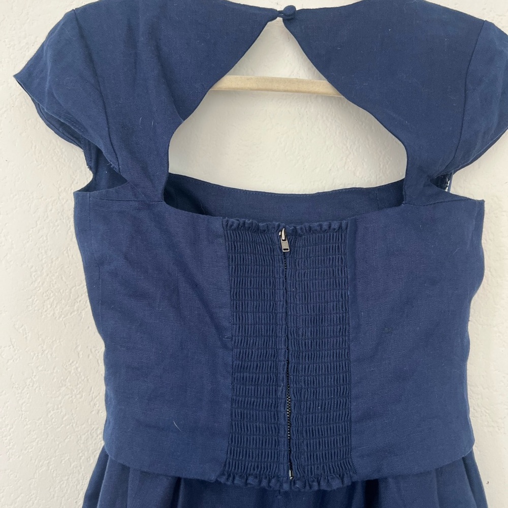 Reformation Midnight Blue Midi Dress - Picture 3 of 8